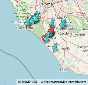 Mappa Via Casablanca, 00040 Roma RM, Italia (10.855)
