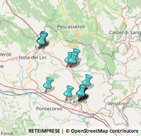 Mappa Via Lione, 03045 Atina FR, Italia (13.3725)