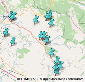 Mappa Via Lione, 03045 Atina FR, Italia (9.3385)