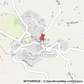 Mappa Strada Provinciale Fontechiari Casalvieri, 4, 03034 Casalvieri, Frosinone (Lazio)