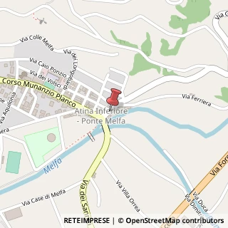 Mappa Corso Munazio Planco, 38, 03042 Atina, Frosinone (Lazio)