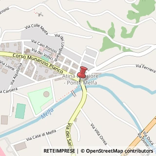 Mappa Via dei Sanniti, 3, 03042 Atina, Frosinone (Lazio)