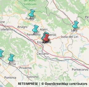 Mappa Via Francesco Brighindi, 03100 Frosinone FR, Italia (27.52947)