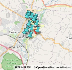 Mappa Via Francesco Brighindi, 03100 Frosinone FR, Italia (1.37533)