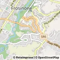Térkép Frosinone
