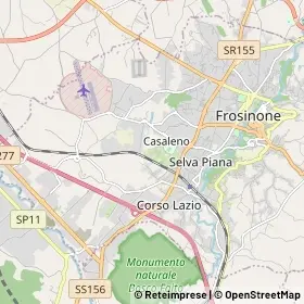 Mappa Frosinone