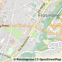Mapa Frosinone