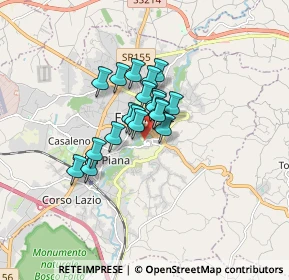 Mappa Via Alessandro Ciamarra, 03100 Frosinone FR, Italia (1.05842)