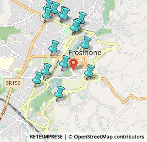 Mappa Via Alessandro Ciamarra, 03100 Frosinone FR, Italia (1.072)