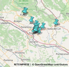 Mappa Via Alessandro Ciamarra, 03100 Frosinone FR, Italia (7.38769)