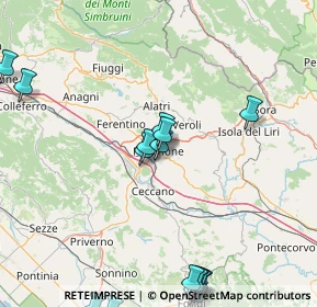 Mappa Via Alessandro Ciamarra, 03100 Frosinone FR, Italia (23.93944)