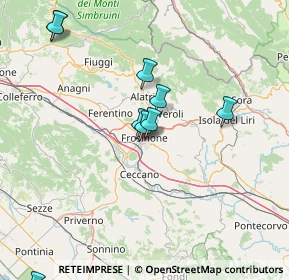 Mappa Via Alessandro Ciamarra, 03100 Frosinone FR, Italia (27.576)