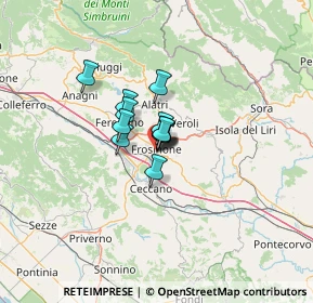 Mappa Via Alessandro Ciamarra, 03100 Frosinone FR, Italia (6.2675)
