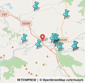 Mappa Via Pomponio Attico, 03042 Atina FR, Italia (3.89)