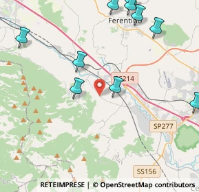 Mappa Contrada Sassone, 03017 Morolo FR, Italia (7.231)