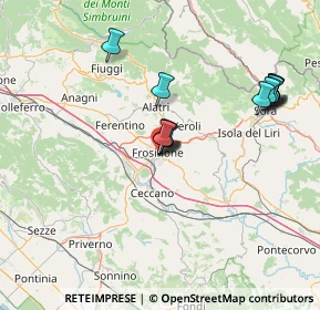 Mappa Via Acciaccarelli, 03100 Frosinone FR, Italia (15.03538)