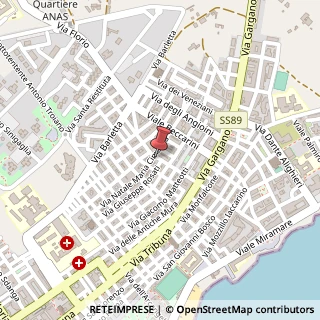 Mappa Via Pulsano, 82, 71043 Manfredonia, Foggia (Puglia)