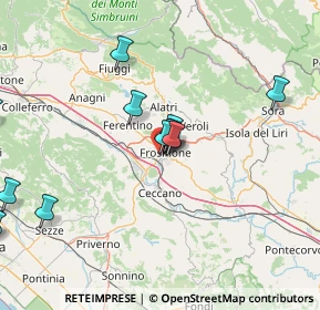 Mappa Viale Austria, 03100 Frosinone FR, Italia (18.34231)