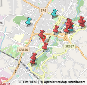 Mappa Via Giovanni Palatucci, 03100 Frosinone FR, Italia (1.15)