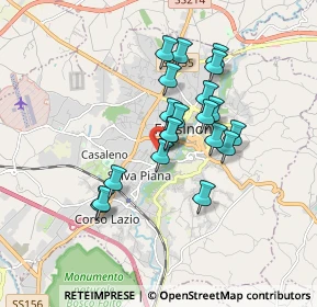 Mappa Via Giovanni Palatucci, 03100 Frosinone FR, Italia (1.4925)
