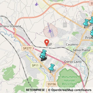 Mappa Via Fontana Sambuco, 03100 Frosinone FR, Italia (3.515)