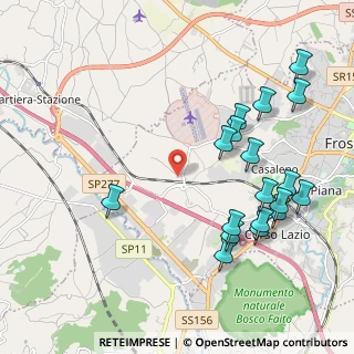 Mappa Via Fontana Sambuco, 03100 Frosinone FR, Italia (2.48389)