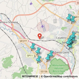 Mappa Via Fontana Sambuco, 03100 Frosinone FR, Italia (3.13846)