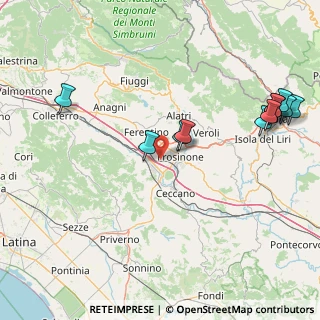 Mappa Via Fontana Sambuco, 03100 Frosinone FR, Italia (20.49818)