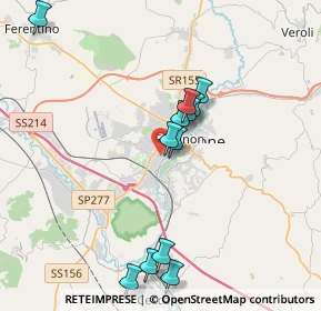 Mappa Viale Europa, 03100 Frosinone FR, Italia (3.91417)