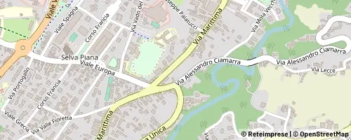 Mappa Frosinone