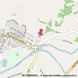 Mappa Via Kennedy, 18, 03042 Atina, Frosinone (Lazio)