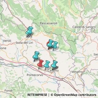 Mappa Via Ferriera, 03042 Atina FR, Italia (12.60333)