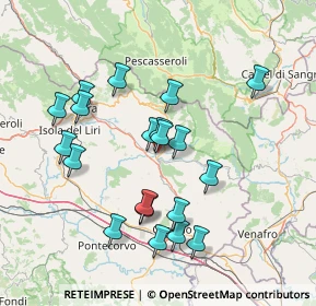 Mappa Via Ferriera, 03042 Atina FR, Italia (15.15)
