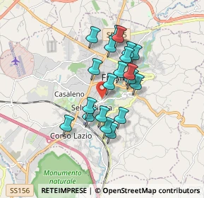 Mappa Via Marittima, 03100 Frosinone FR, Italia (1.447)