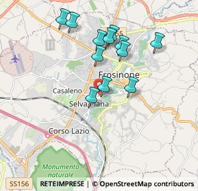 Mappa Via Marittima, 03100 Frosinone FR, Italia (1.78917)