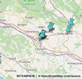 Mappa Via Marittima, 03100 Frosinone FR, Italia (15.81692)