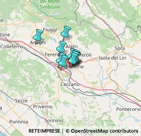 Mappa Via Marittima, 03100 Frosinone FR, Italia (5.29)