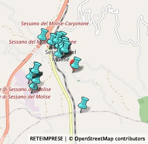 Mappa Via della Madonna, 86097 Sessano del Molise IS, Italia (0.85926)