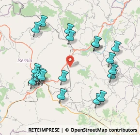 Mappa Via della Madonna, 86097 Sessano del Molise IS, Italia (8.921)