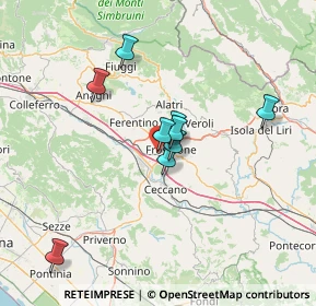 Mappa Via A. Fabi snc, 03100 Frosinone FR, Italia (23.47077)