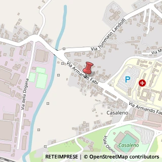 Mappa Via Armando Fabi, 171, 03100 Frosinone, Frosinone (Lazio)