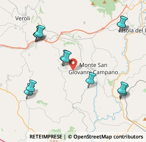 Mappa Via Vettuno, 03022 Boville Ernica FR, Italia (4.90417)