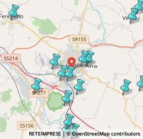 Mappa Frosinone, 03100 Frosinone FR, Italia (5.55765)