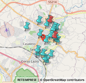 Mappa Frosinone, 03100 Frosinone FR, Italia (1.3985)