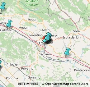 Mappa Frosinone, 03100 Frosinone FR, Italia (18.55)