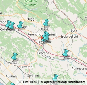 Mappa Frosinone, 03100 Frosinone FR, Italia (23.08769)