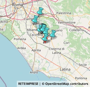 Mappa Via Fontana Parata, 00075 Lanuvio RM, Italia (8.44455)