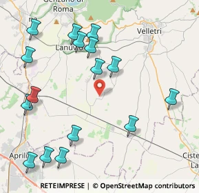 Mappa Via Fontana Parata, 00075 Lanuvio RM, Italia (5.25313)