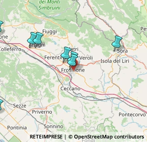 Mappa Via Alcide de Gasperi, 03100 Frosinone FR, Italia (29.09583)