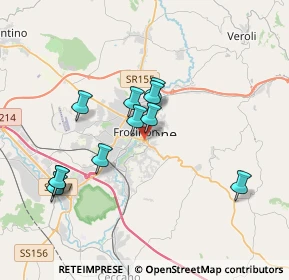 Mappa Via Alcide de Gasperi, 03100 Frosinone FR, Italia (3.48273)